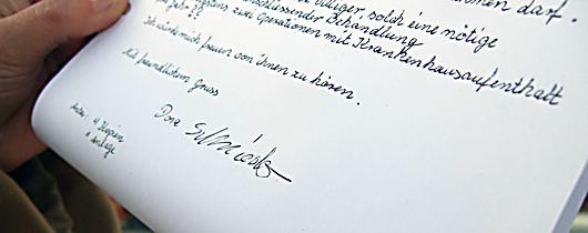 Brief Doris Schnieder an Krankenkasse