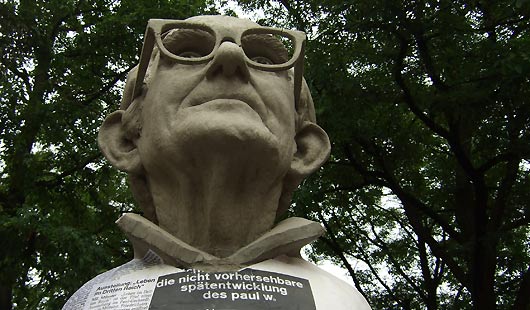 Büste von Paul W., Skulpturprojekt Münster